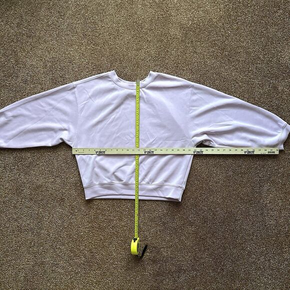 The Greii Sweatshirt Women’s Med Purple Baggy Boxy Soft Oversized - Picture 6 of 6